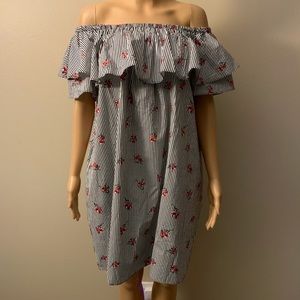 New Fashion Summer Dress Floral Size Large